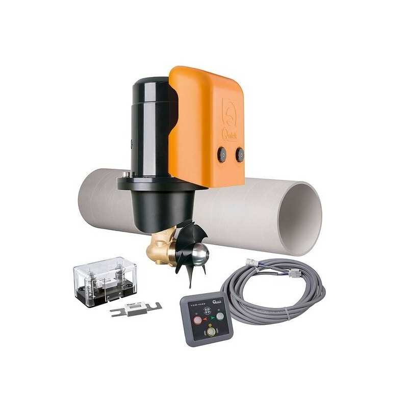 Quick Kit Elica di Manovra BTQ125-30 12V 30Kgf con Tunnel 125x1000mm