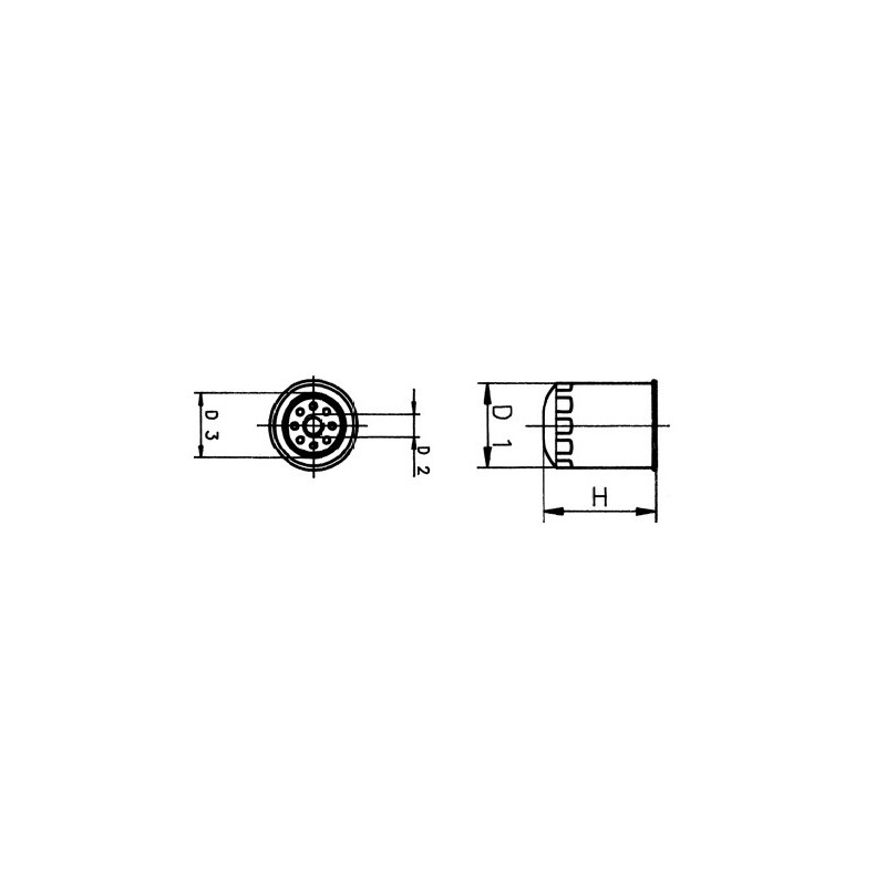 Filtro olio avvitabile FO102 N81951623016